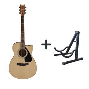 Yamaha FS80C Acoustic Guitar Combo Package with Stand